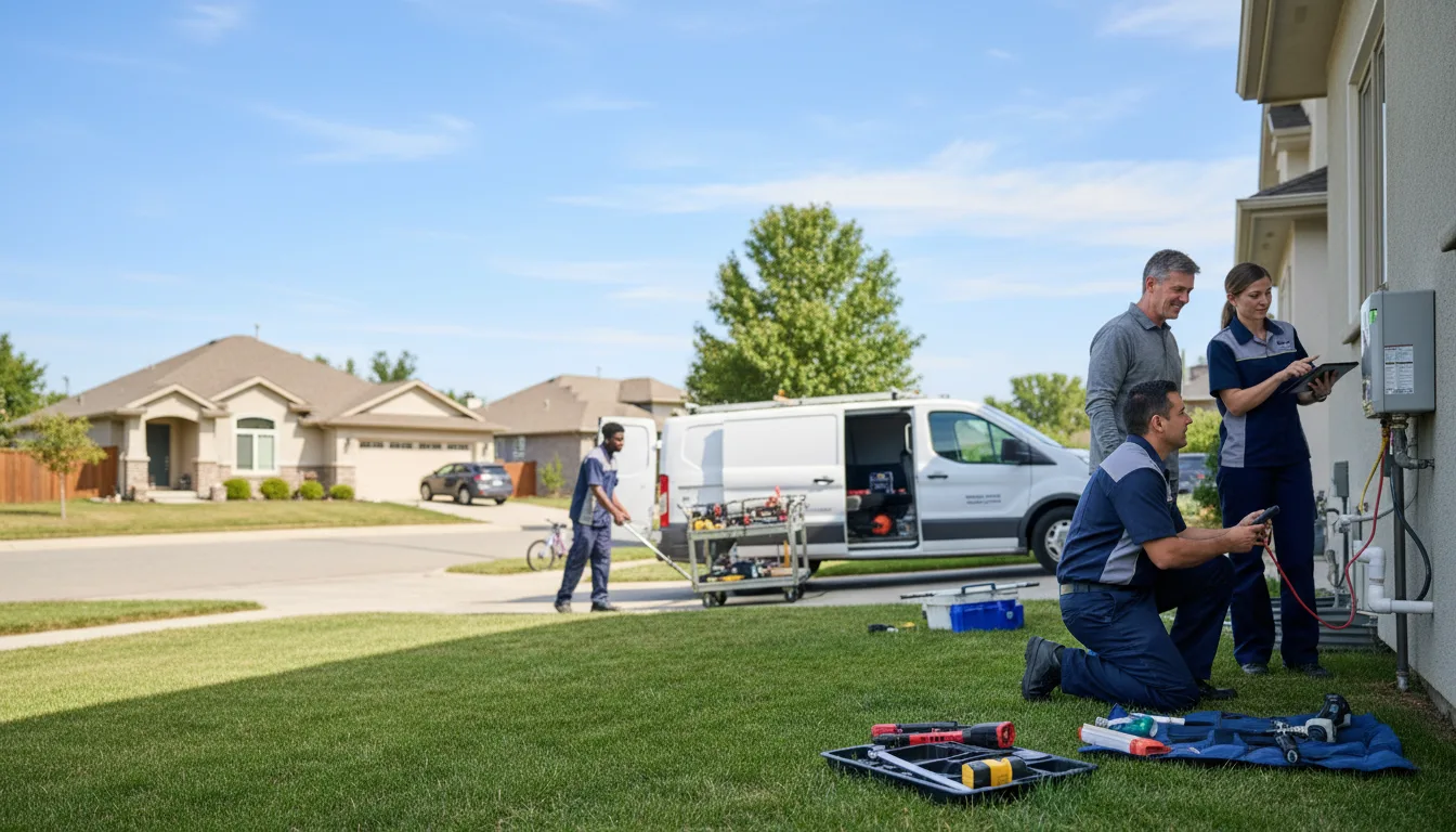 Tankless water heater service in Bayview, ID